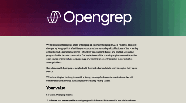 opengrep.dev