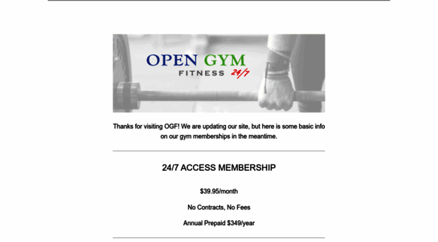 opengymfitness.com