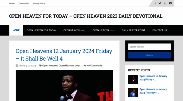 openheavenfortoday.com