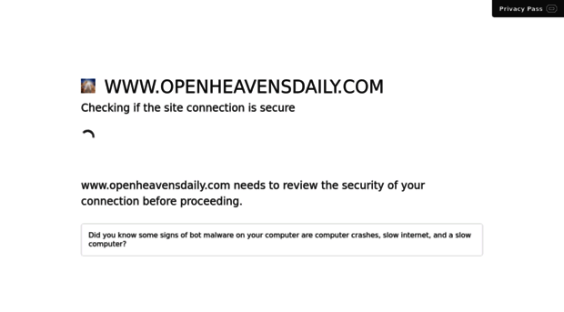 openheavensdaily.com