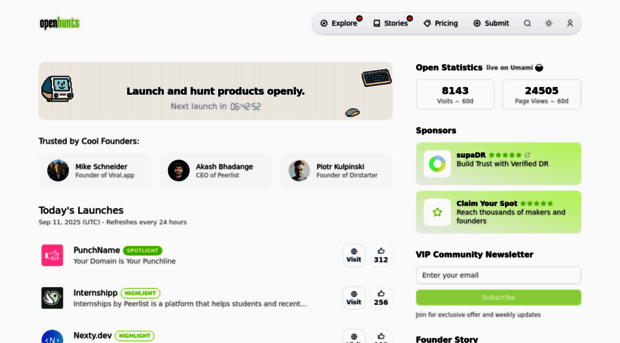 openhunts.com