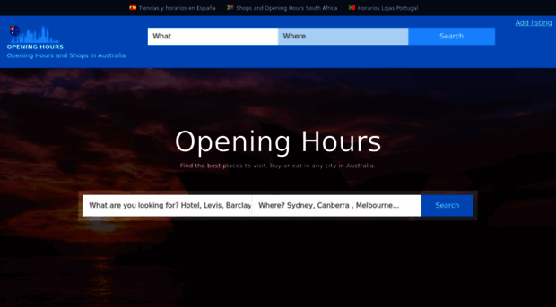 openinghours-au.com