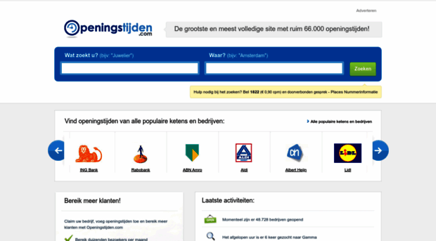 openingstijden.com