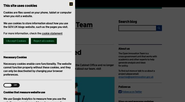openinnovation.blog.gov.uk