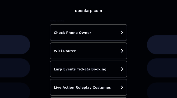 openlarp.com