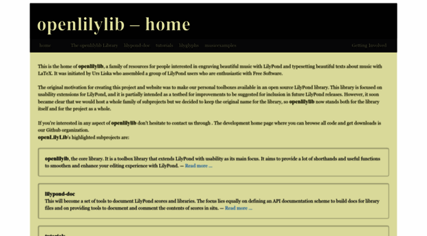 openlilylib.org