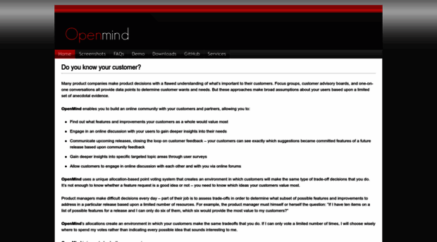 openmind.sourceforge.net