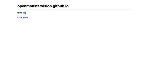 openmonstervision.github.io