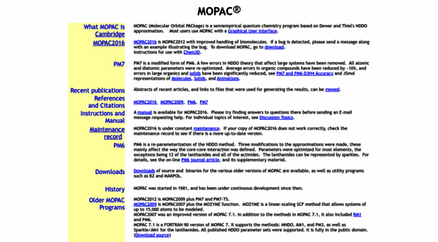 openmopac.net