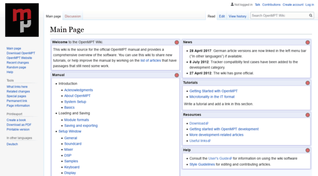openmpt.xwiki.com