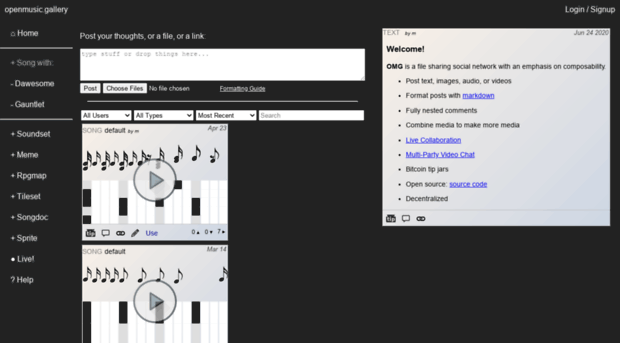 openmusic.gallery