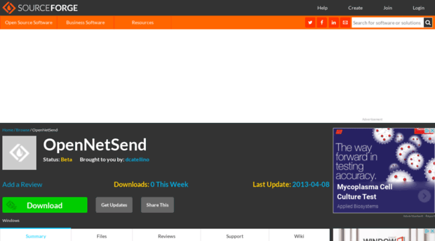 opennetsend.sourceforge.net