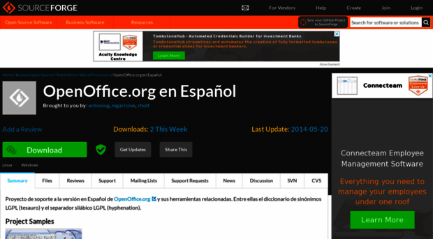 openoffice-es.sourceforge.net