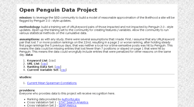 openpenguindata.org