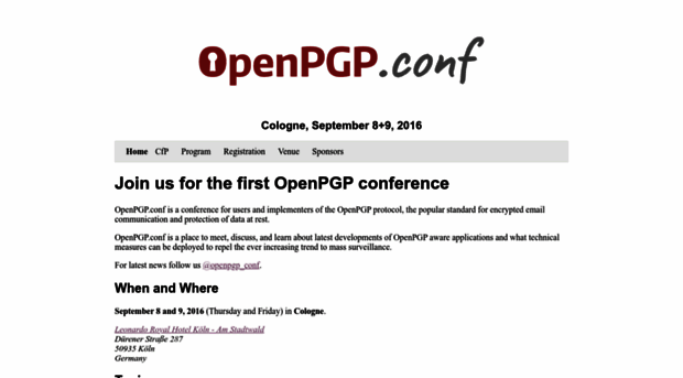 openpgp-conf.org