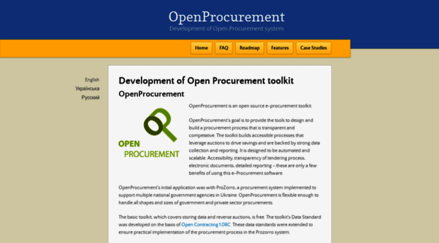 openprocurement.org