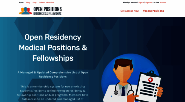 openresidencypositions.com