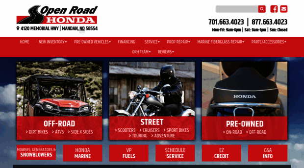 openroad-honda.com