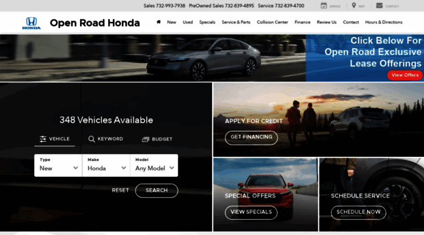 openroadhonda.com