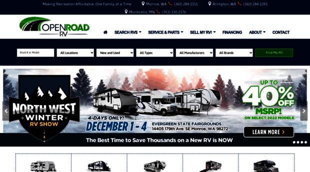 openroadrvcenter.com