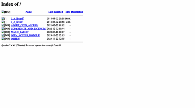 openscience.ens.fr