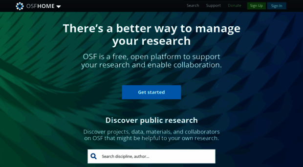 openscienceframework.org