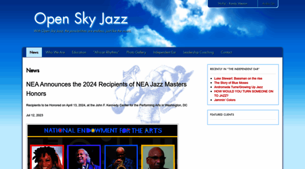 openskyjazz.com