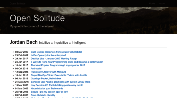 opensolitude.com