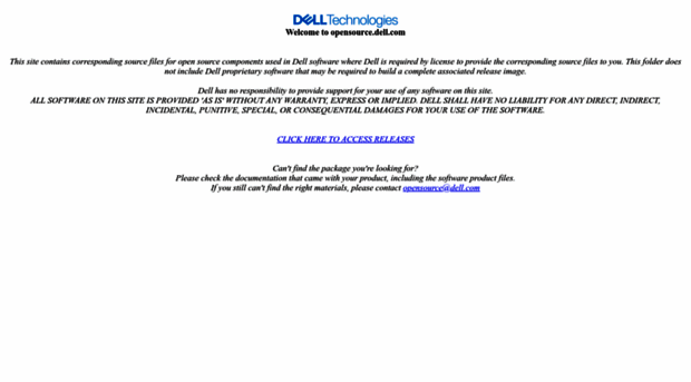 opensource.dell.com