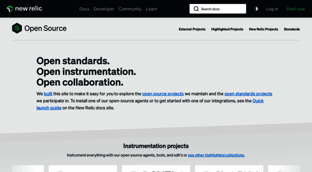 opensource.newrelic.com