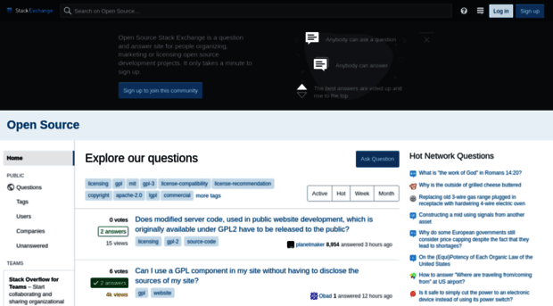 opensource.stackexchange.com