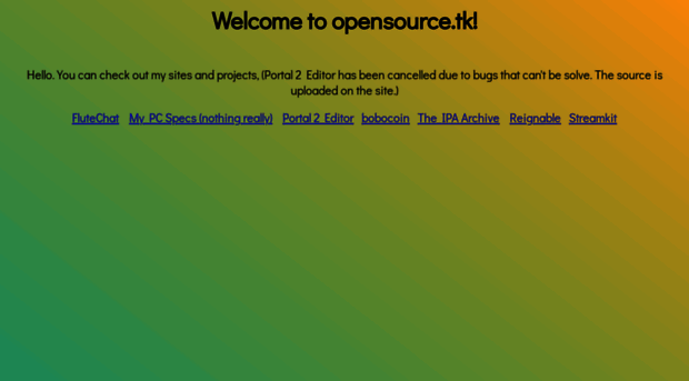 opensource.tk