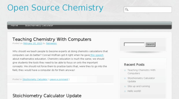 opensourcechemistry.com