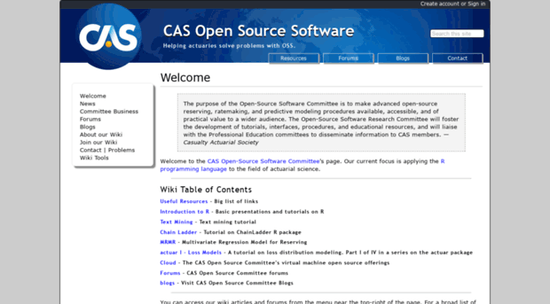 opensourcesoftware.casact.org