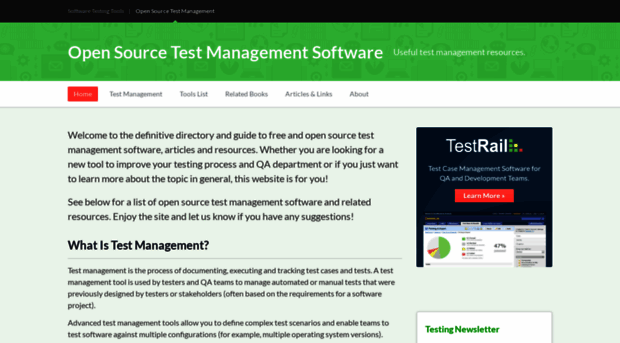 opensourcetestmanagement.com