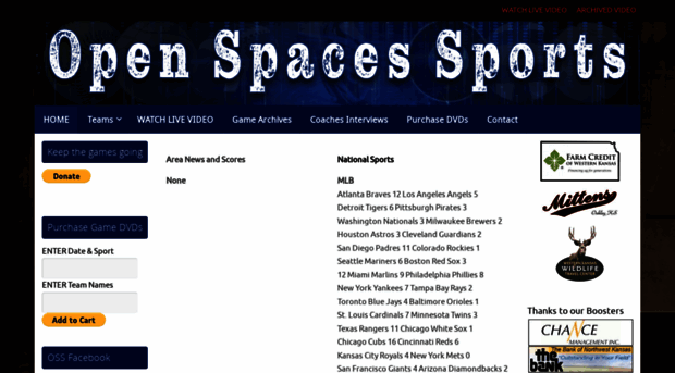 openspacessports.com