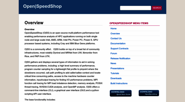 openspeedshop.org