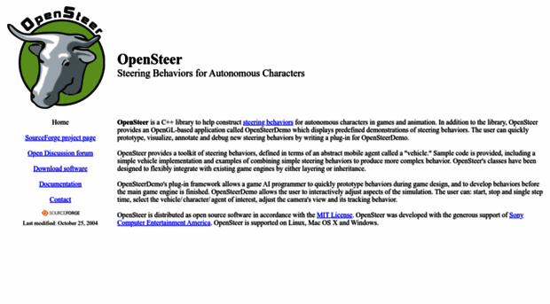 opensteer.sourceforge.net