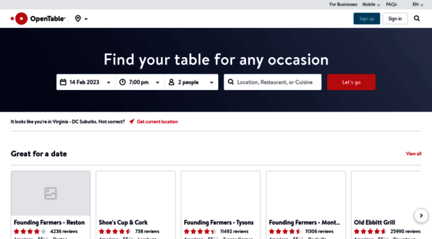 opentable.com.au