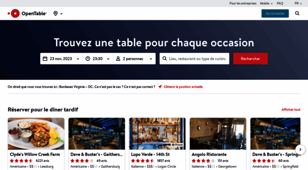 opentable.fr