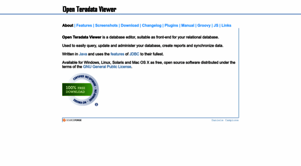 openteradata.sourceforge.net