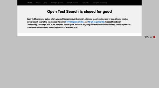 opentestset.com