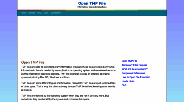 opentmpfile.com