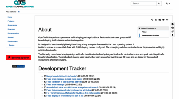 opentrafficshaper.org
