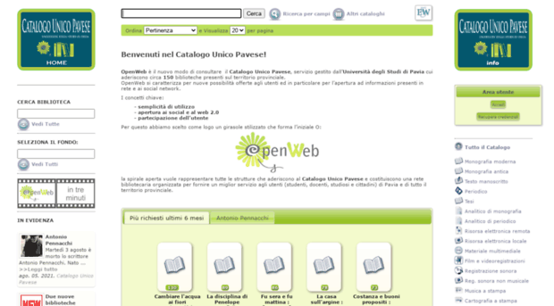 openweb.unipv.it