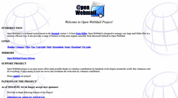 openwebmail.org
