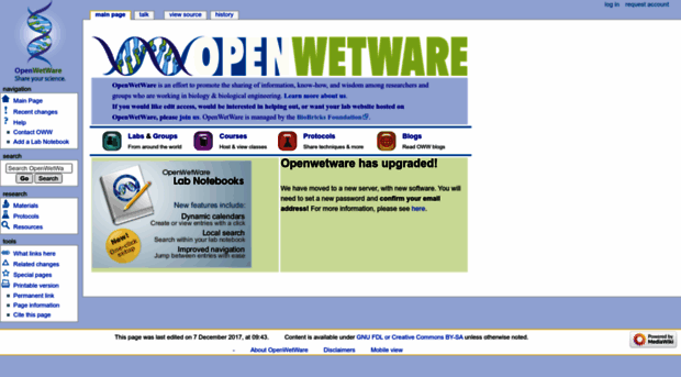 openwetware.org