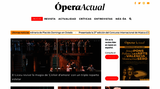 operaactual.com