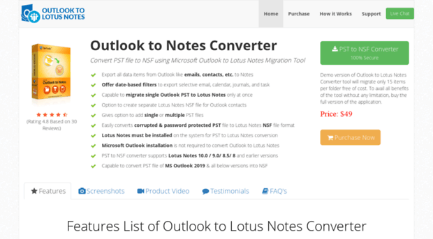 operate.outlooktolotusnotes.com