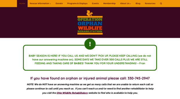 operationorphanwildlife.com